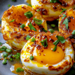 Crispy Cheese Chilli Oil Eggs