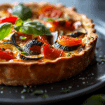Roasted Ratatouille Quiche