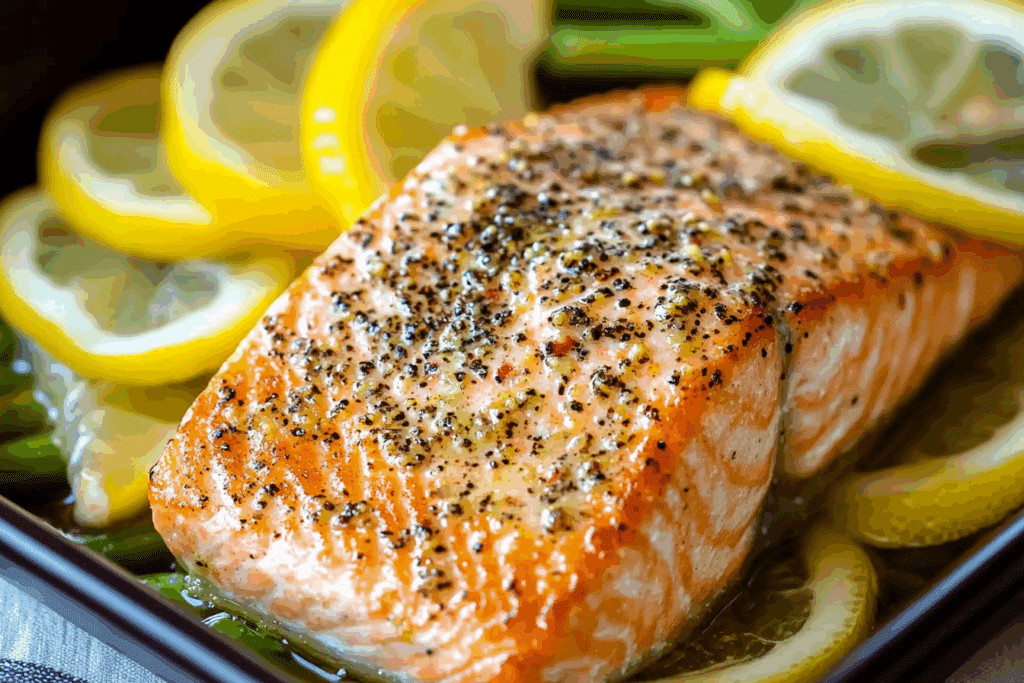 Lemon Pepper Salmon