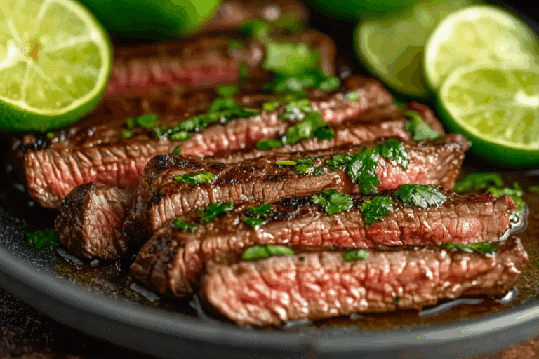 Cilantro Lime Flank Steak