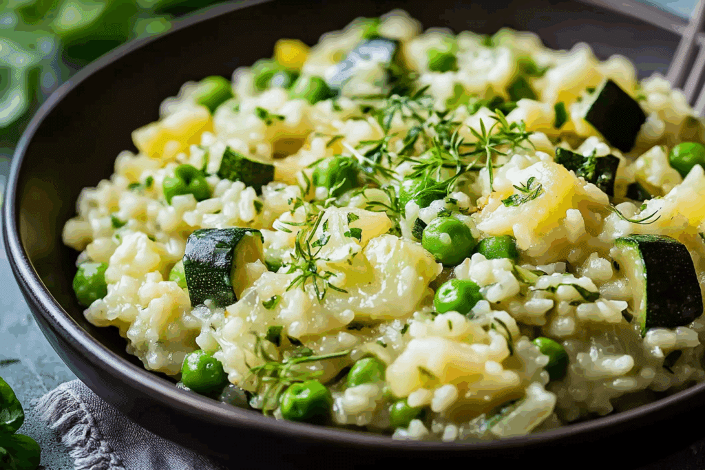 Spring Vegetable Risotto