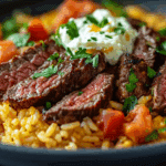 Steak & Queso Rice