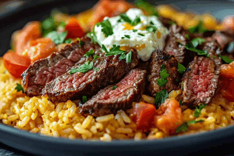 Steak & Queso Rice