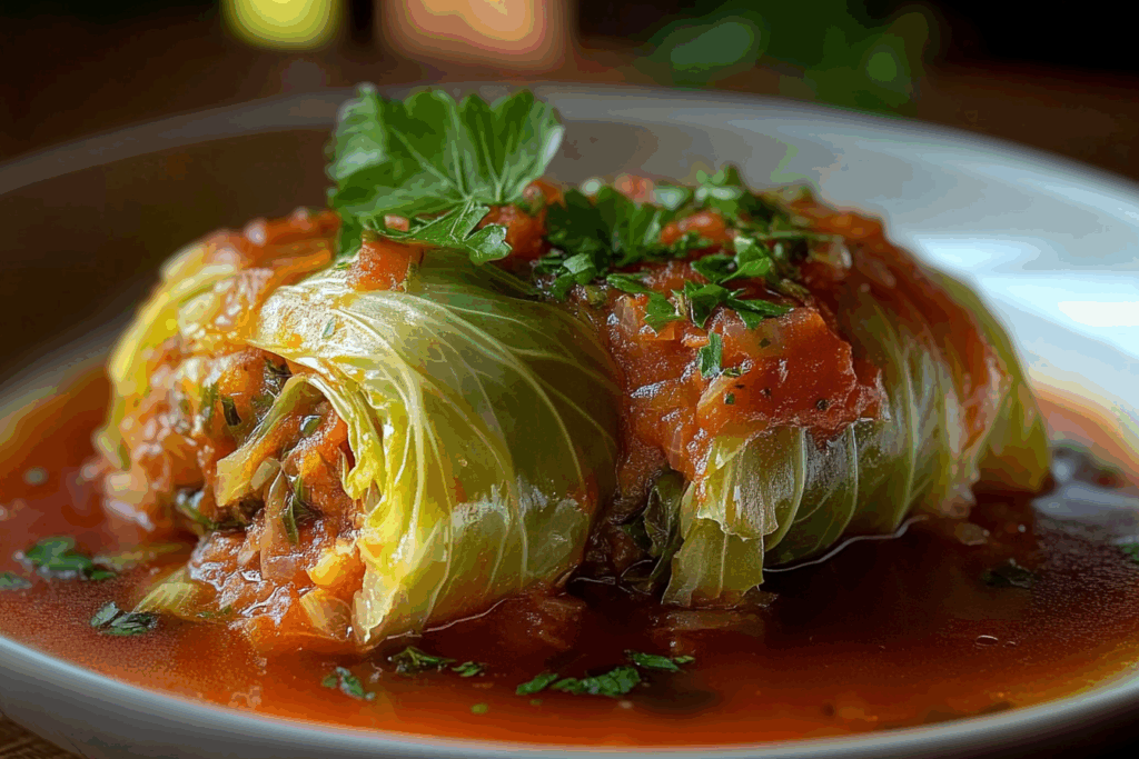 Creole Cabbage Rolls