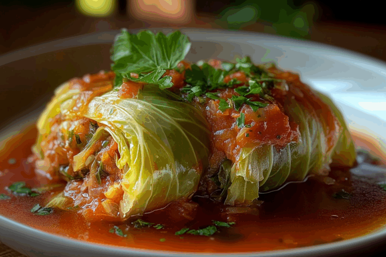 Creole Cabbage Rolls