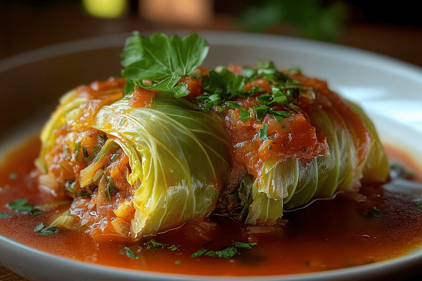 Creole Cabbage Rolls