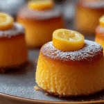 Mini Brown Butter Lemon Cakes