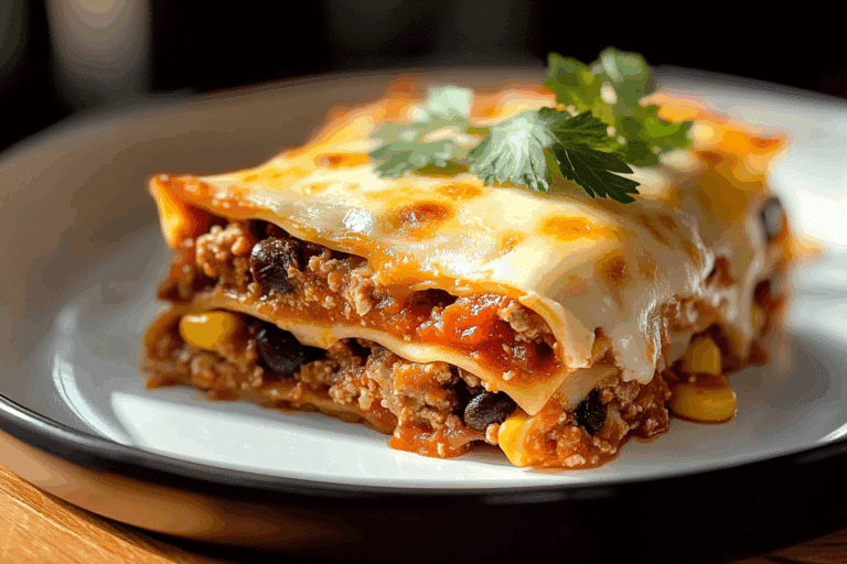 Easy Taco Lasagna