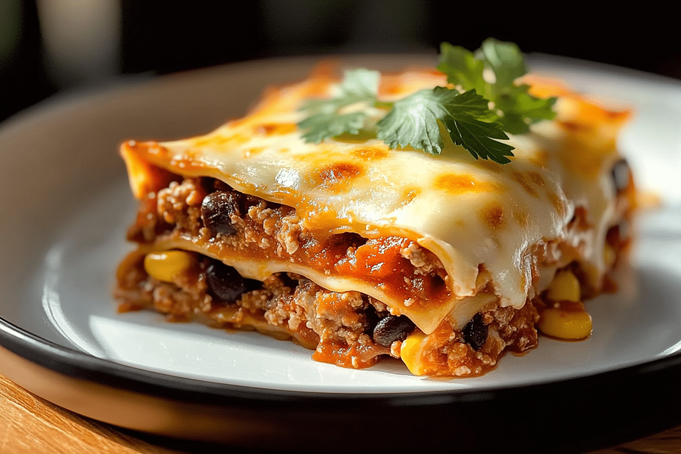 Easy Taco Lasagna