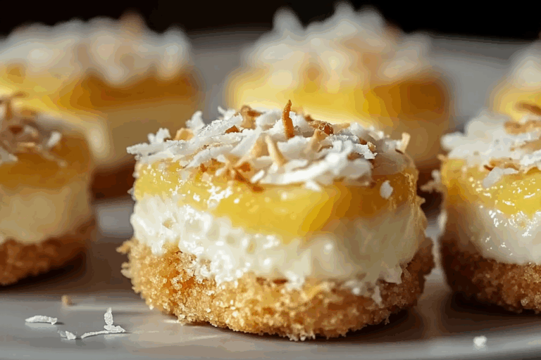 Lemon Coconut Cheesecake Cookies