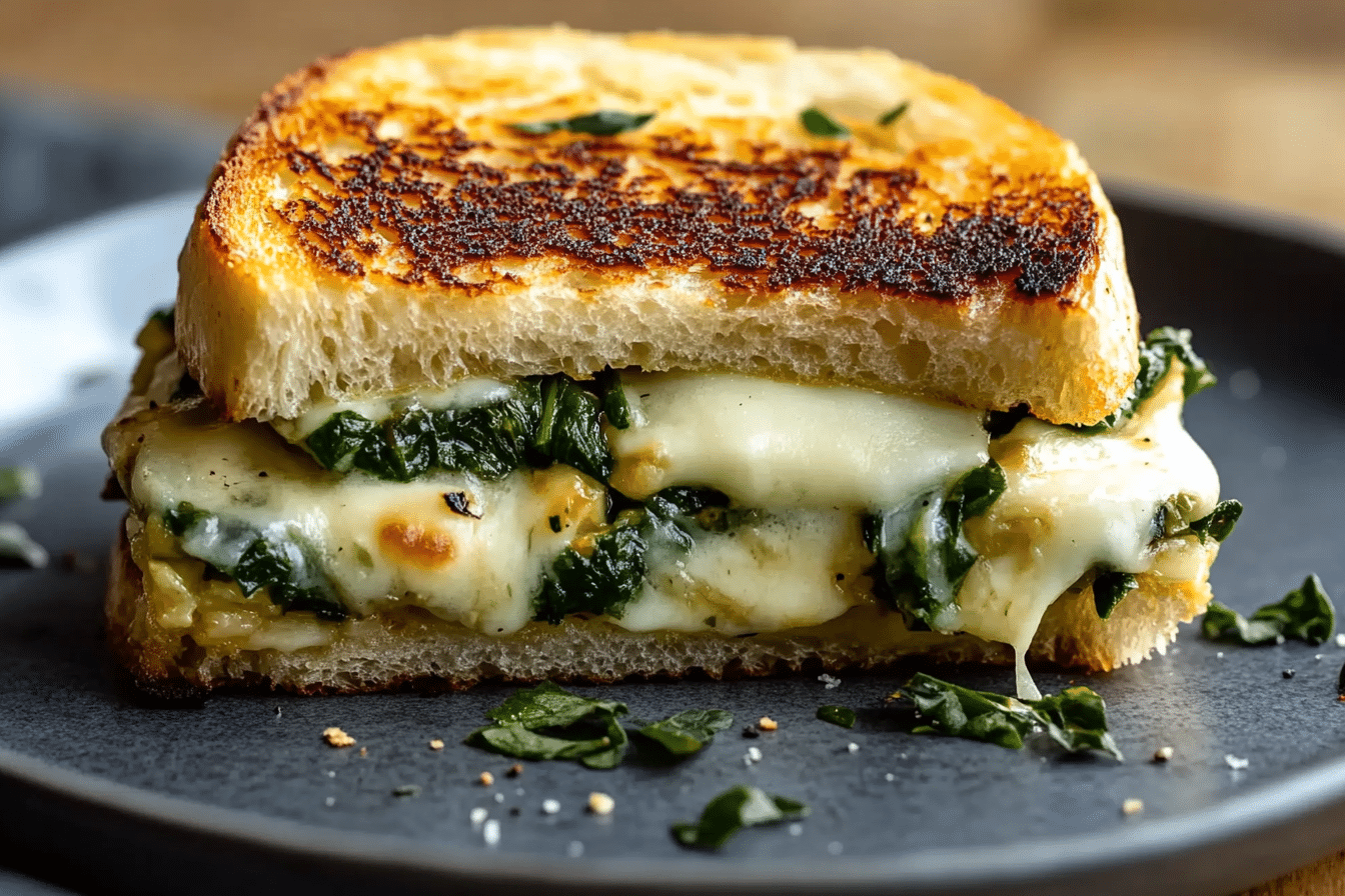 Spanakopita Cheese Melt (Gluten-Free)