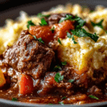 Slow Cooked Summer Beef Casserole