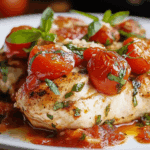 Bruschetta Chicken Bake