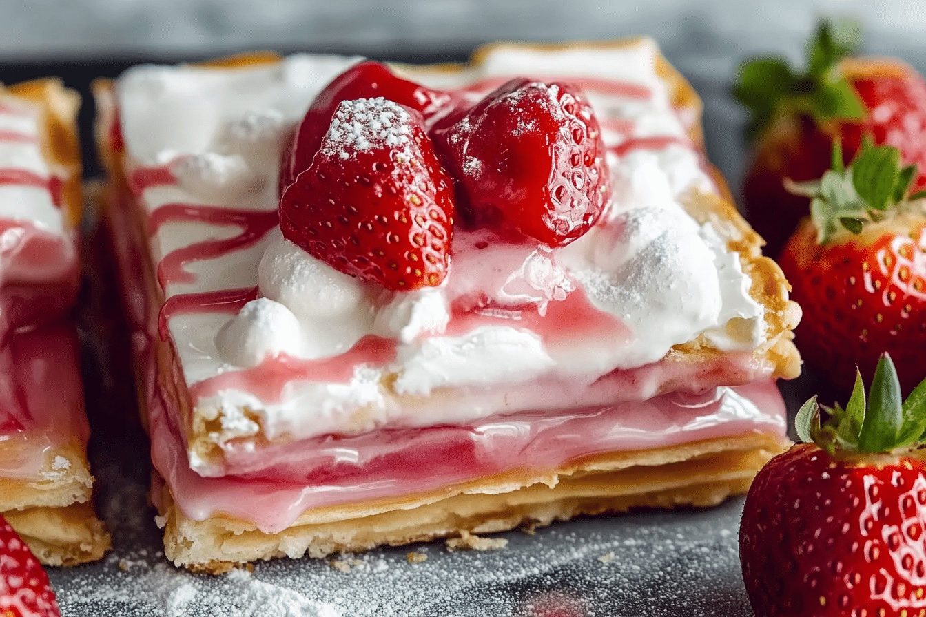Giant Strawberry Pop Tart