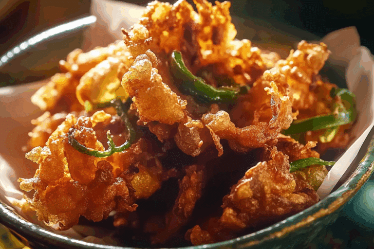 Crispy Vegetable Pakoras
