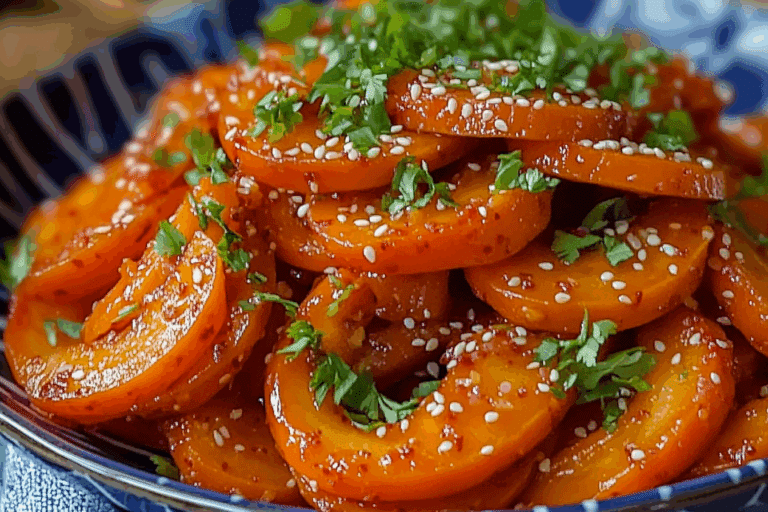Spicy Korean Carrots – Morkovcha
