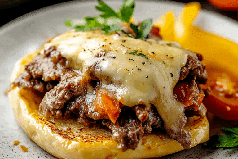 Crock Pot Philly Cheesesteak (Keto)