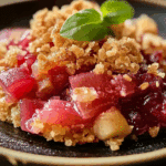 Rhubarb Crunch