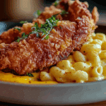 Southern Fried Chicken with Creamy Mac and Cheese