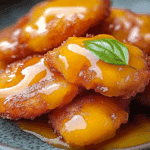 Delicious Fresh Peach Fritters