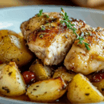Lemon Greek Chicken and Potatoes