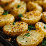 Best Easy Sheet Pan Scored Potatoes Recipe