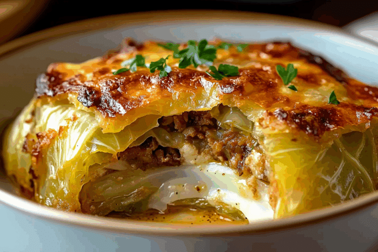 Stuffed Cabbage Casserole