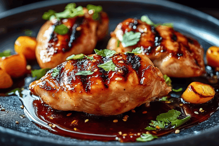 Sweet Chili Glazed Grilled Chicken