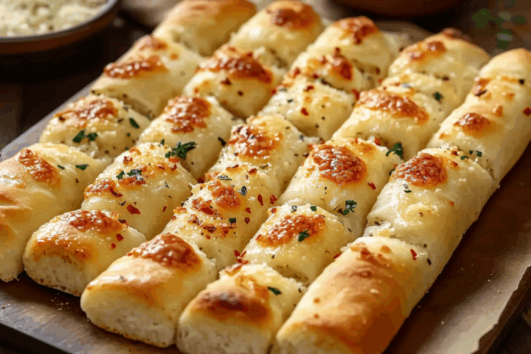 Quick & Easy Sheet Pan Breadsticks