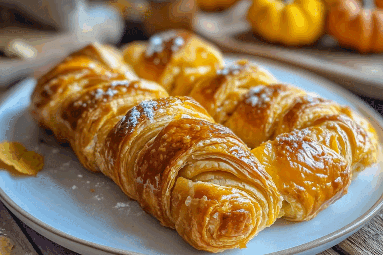 Pumpkin Twist Pastry