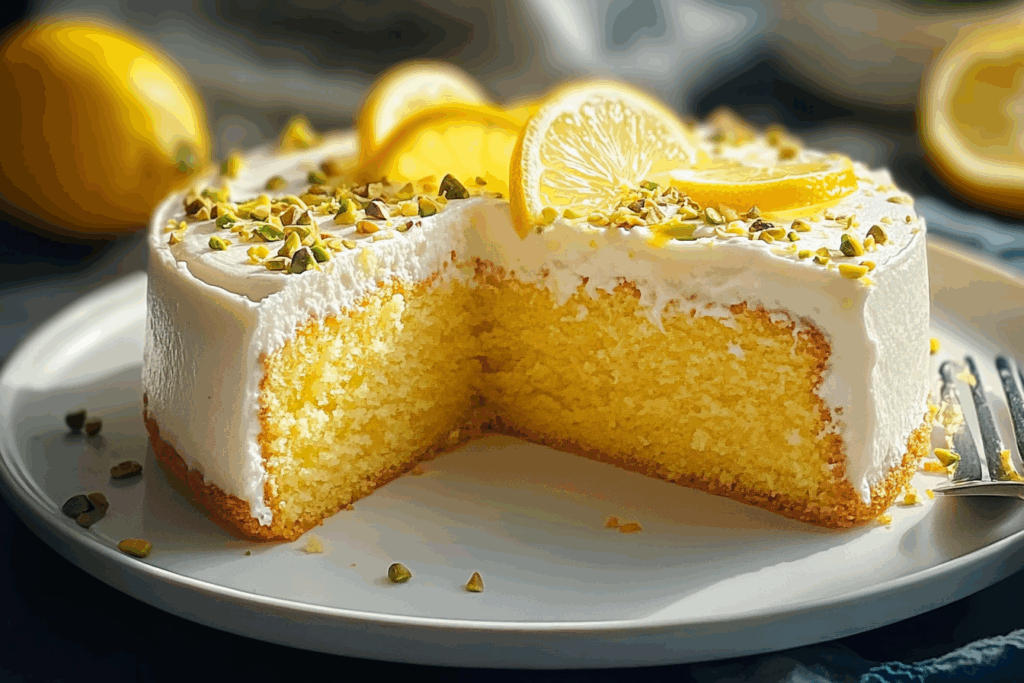 Lemon Pistachio Cake