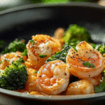 One-Pot Garlicky Shrimp & Broccoli