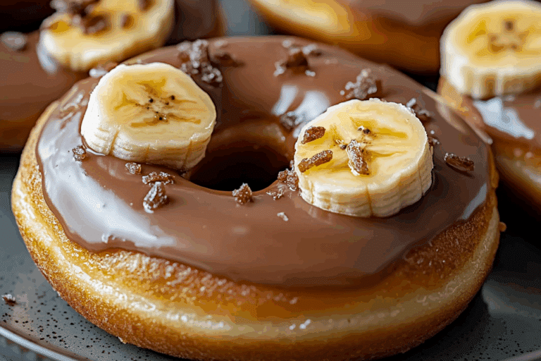 Banana Pancake Donuts