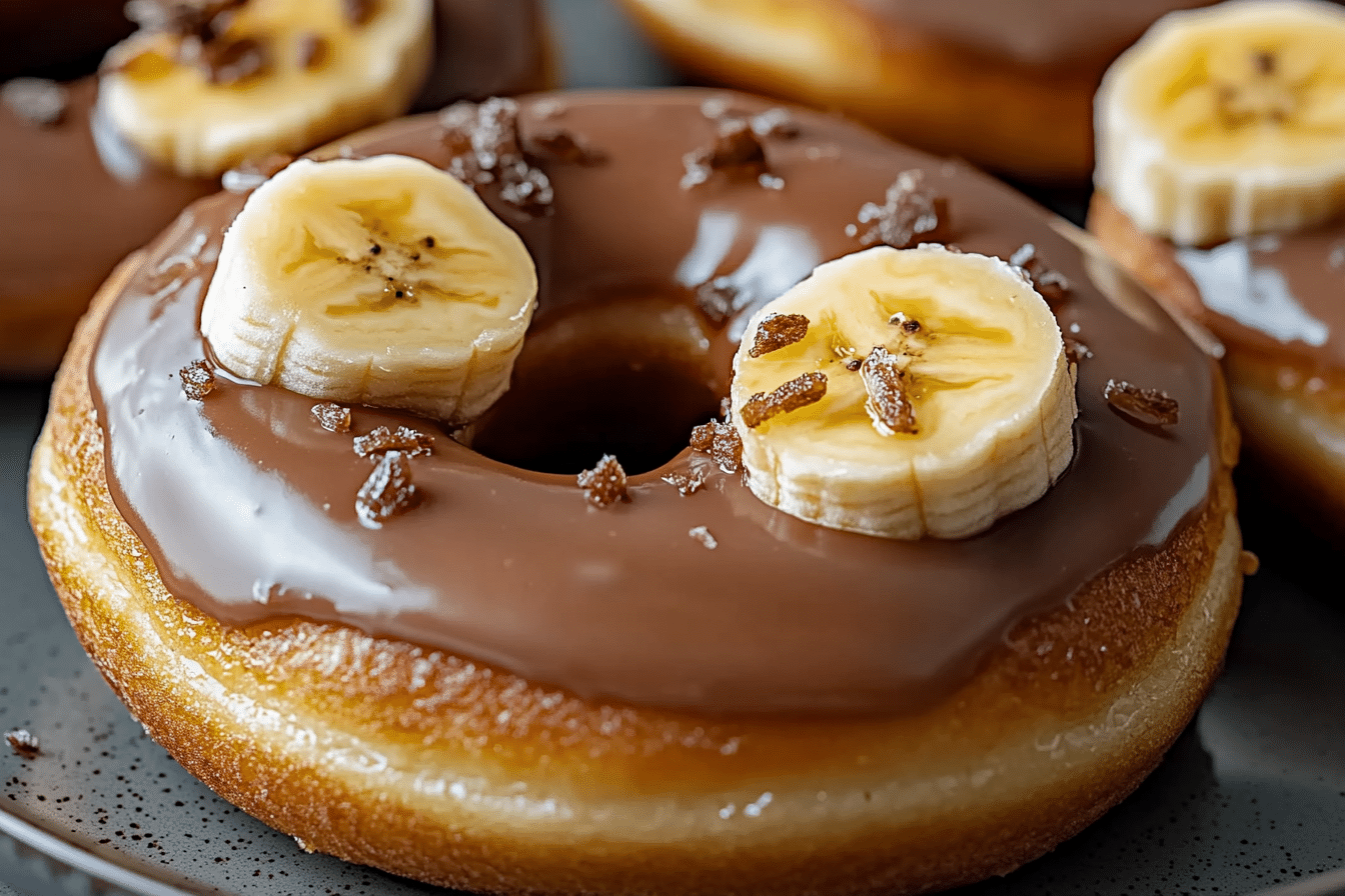 Banana Pancake Donuts
