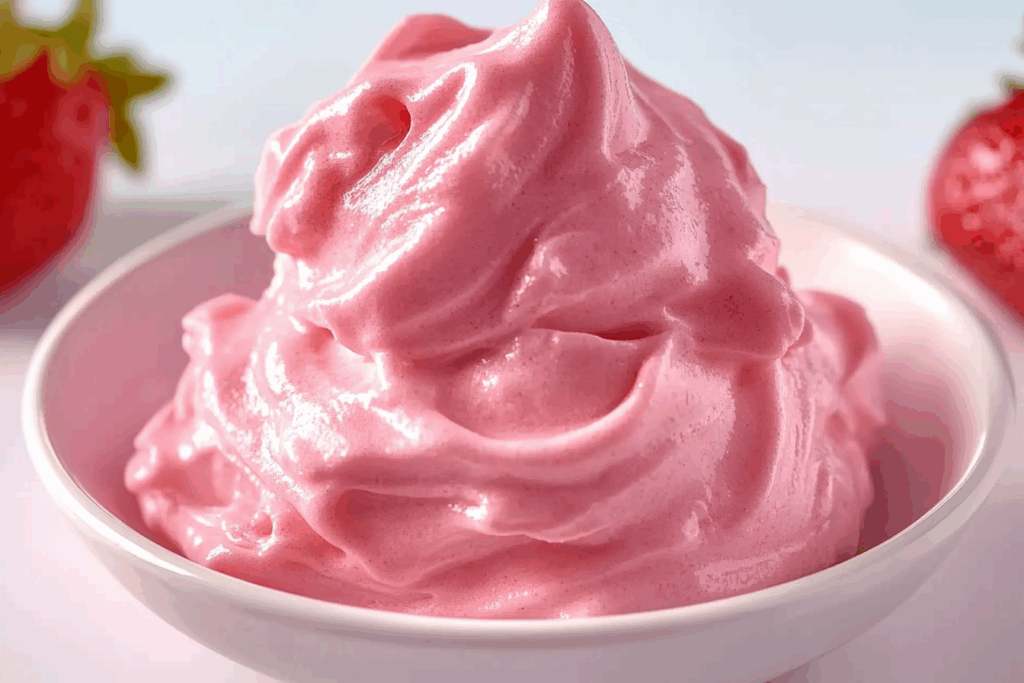 High Protein Strawberry Jello Fluff (TikTok Viral Recipe!)