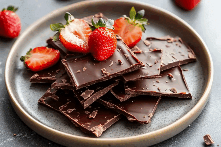 Chocolate Strawberry Bark