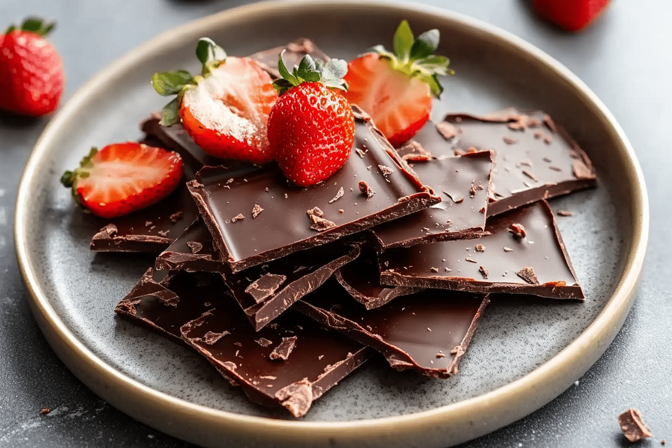 Chocolate Strawberry Bark