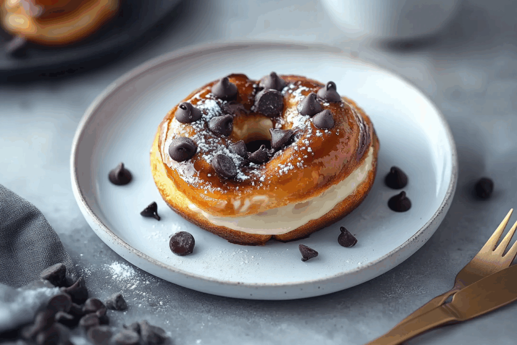 Chocolate Chip Vanilla Custard Brioches (Brioches Suisses)