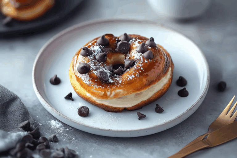 Chocolate Chip Vanilla Custard Brioches (Brioches Suisses)