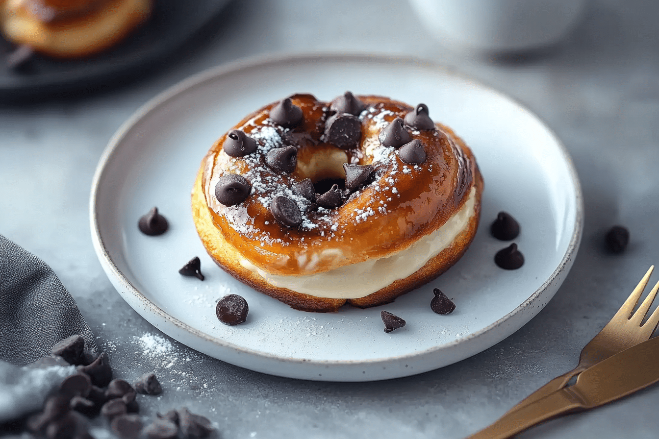 Chocolate Chip Vanilla Custard Brioches (Brioches Suisses)
