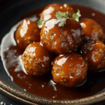 Crockpot BBQ Meatballs