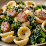 Orecchiette with Sausage and Broccoli Rabe