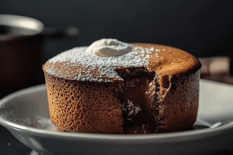 French Chocolate Soufflé