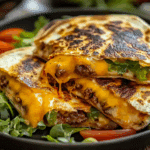 Cheeseburger Quesadillas