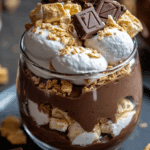 S’mores Mousse Parfaits