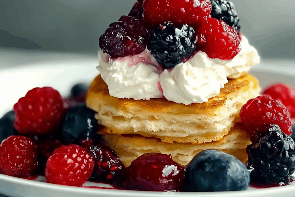 Perfect Berry Shortcakes
