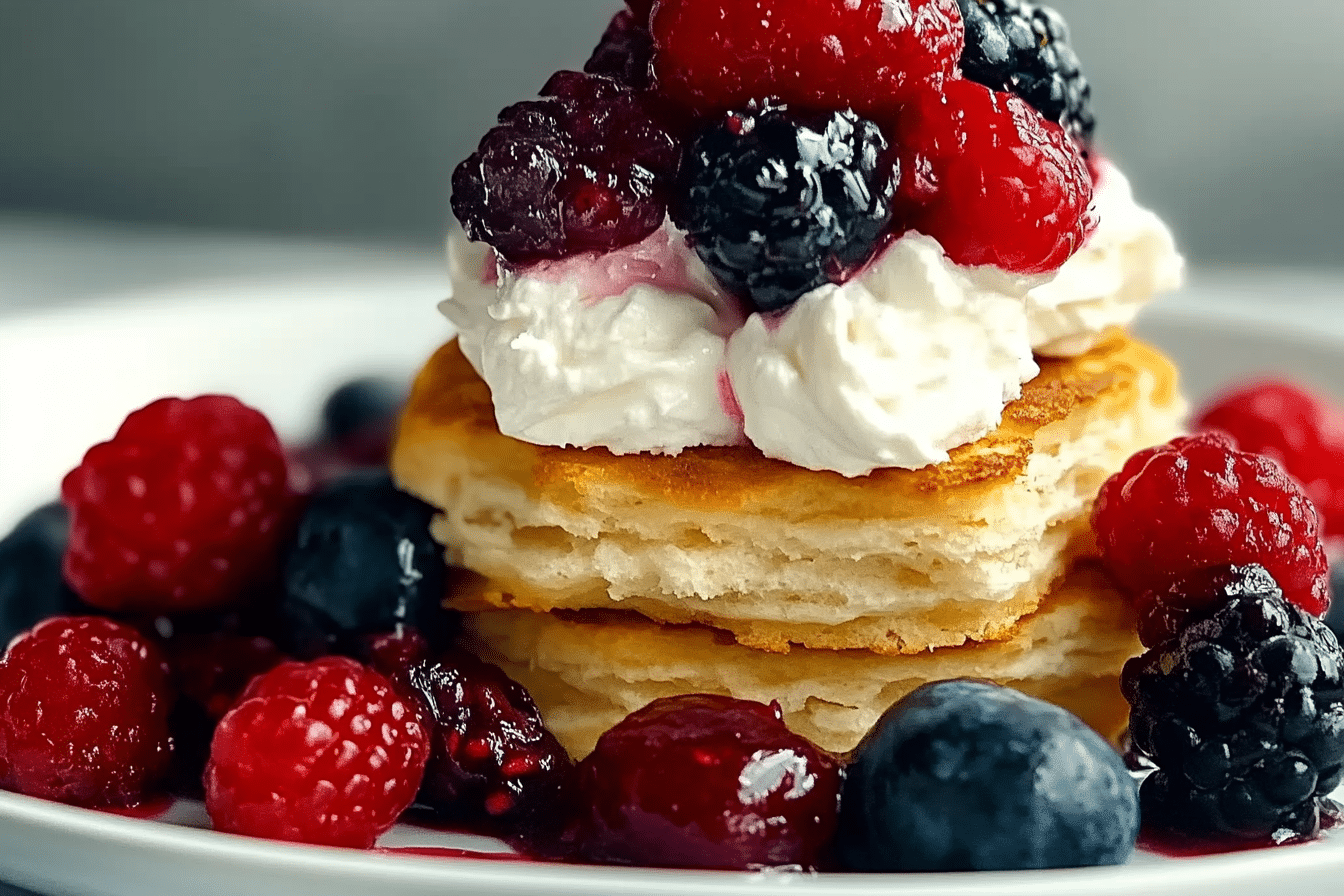 Perfect Berry Shortcakes