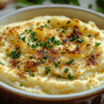 Greek Garlic Potato Dip