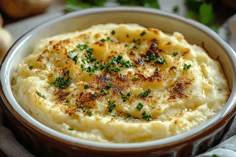 Greek Garlic Potato Dip