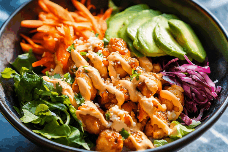 Bang Bang Chicken Bowl